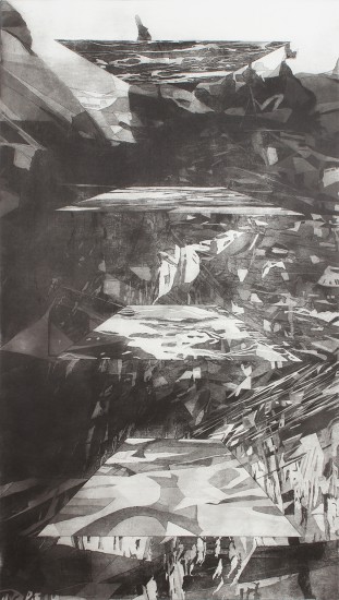 Composition 6 | aquatint, etching |100x70 cm